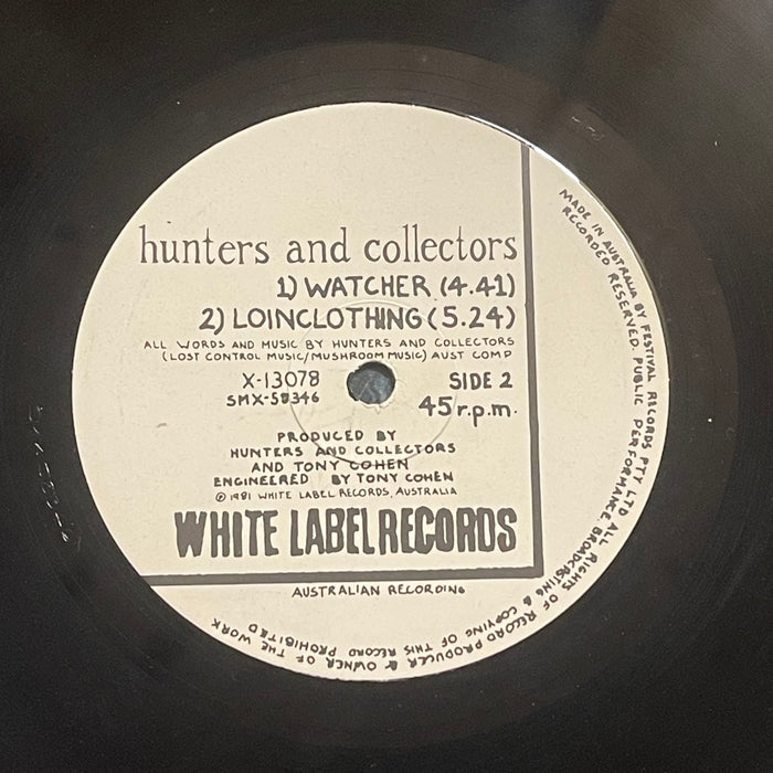 Hunters & Collectors - World Of Stone (12" Single)
