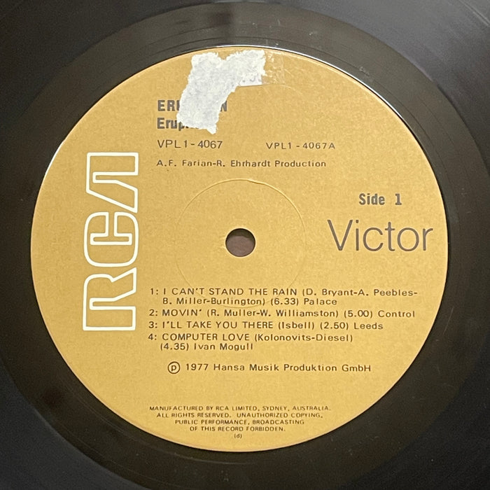 Eruption Featuring Precious Wilson - Eruption (Vinyl LP)