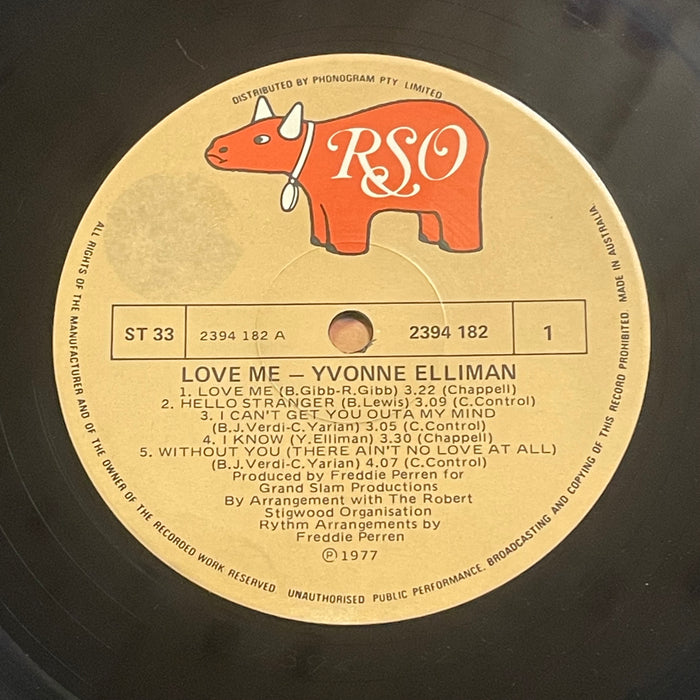 Yvonne Elliman - Love Me (Vinyl LP)