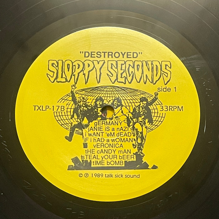 Sloppy Seconds - Destroyed (Vinyl LP)