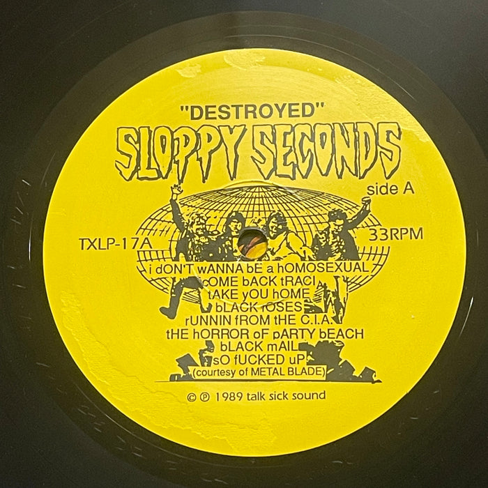 Sloppy Seconds - Destroyed (Vinyl LP)