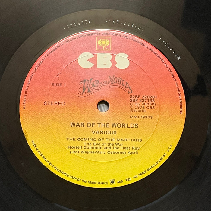 Jeff Wayne - Jeff Wayne's Musical Version Of The War Of The Worlds (Vinyl 2LP)[Gatefold]