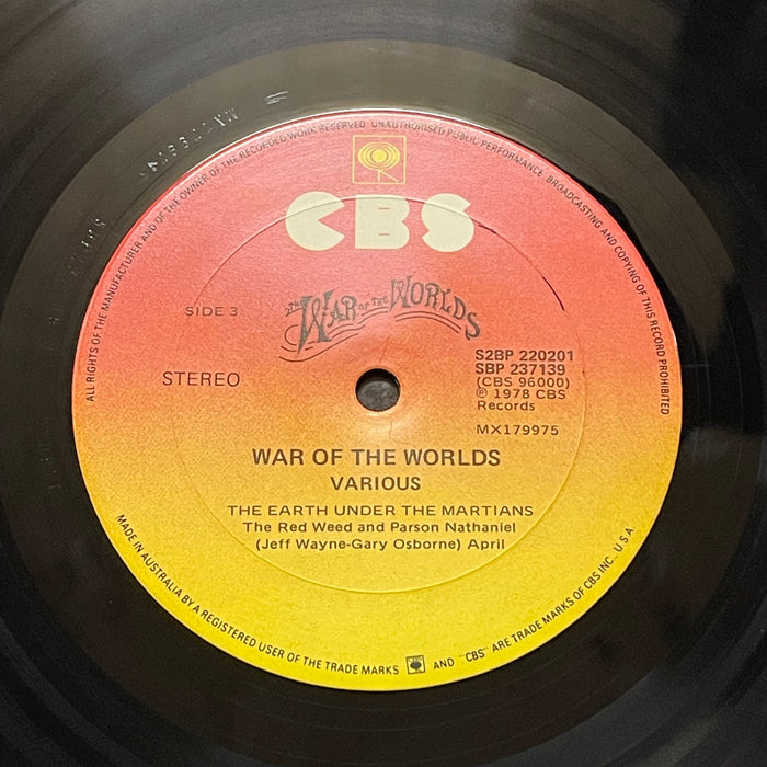 Jeff Wayne - Jeff Wayne's Musical Version Of The War Of The Worlds (Vinyl 2LP)[Gatefold]