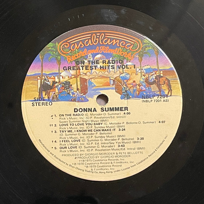 Donna Summer - Greatest Hits - Volume One (Vinyl LP)