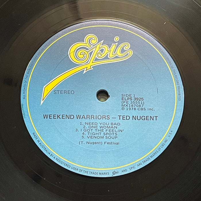 Ted Nugent - Weekend Warriors (Vinyl LP)
