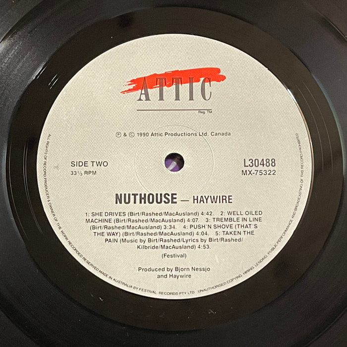 Haywire - Nuthouse (Vinyl LP)