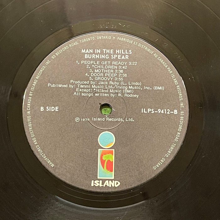 Burning Spear - Man In The Hills (Vinyl LP)[Gatefold]
