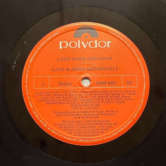 Kate & Anna McGarrigle - Love Over And Over (Vinyl LP)