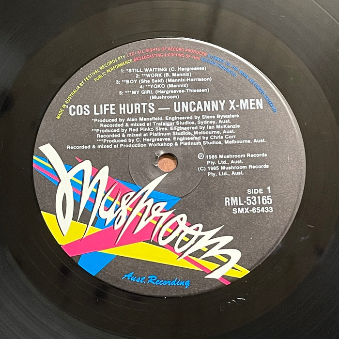 Uncanny X-Men - 'Cos Life Hurts (Vinyl LP)[Gatefold]