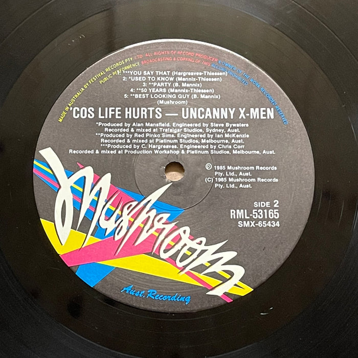 Uncanny X-Men - 'Cos Life Hurts (Vinyl LP)[Gatefold]