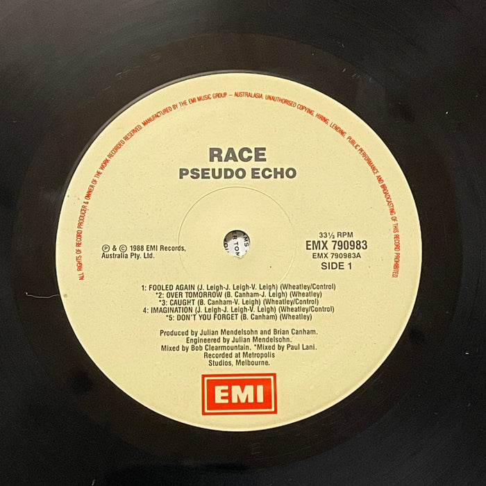 Pseudo Echo ‎- Race (Vinyl LP)