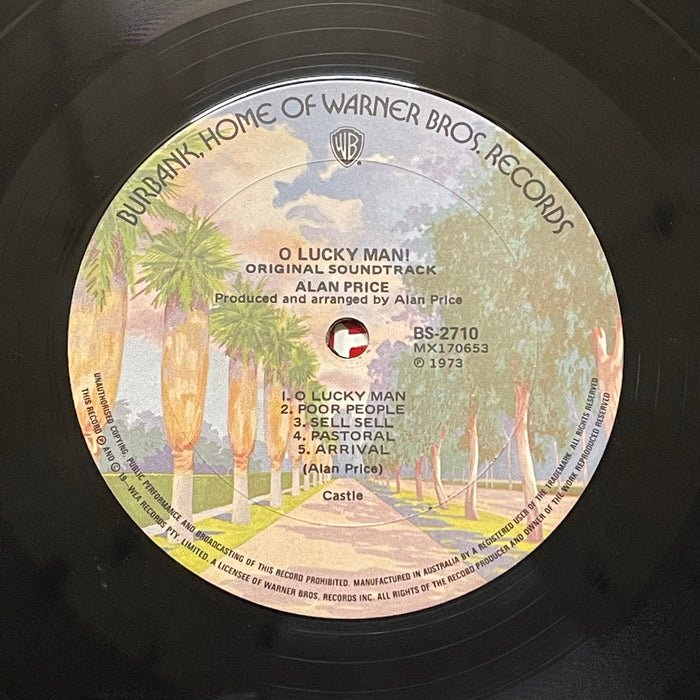 Alan Price ‎- O Lucky Man! (Original Soundtrack) (Vinyl LP)[Gatefold]