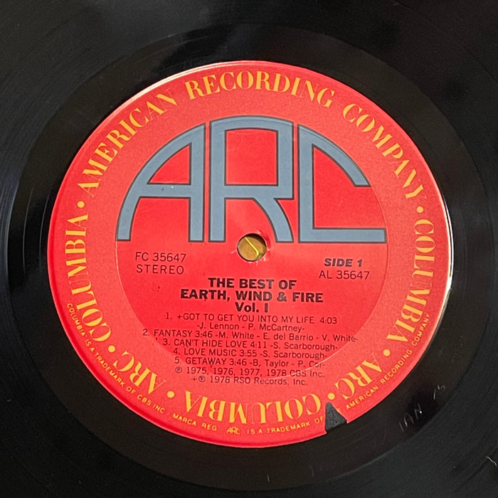 Earth, Wind & Fire - The Best Of Earth Wind & Fire Vol. I (Vinyl LP)[Gatefold]