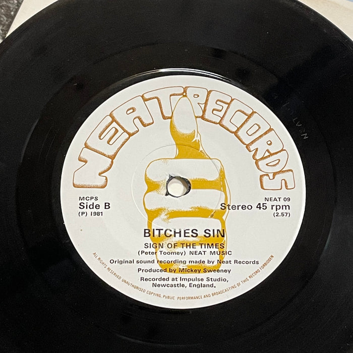 Bitches Sin - Always Ready (For Love) (7" Vinyl)