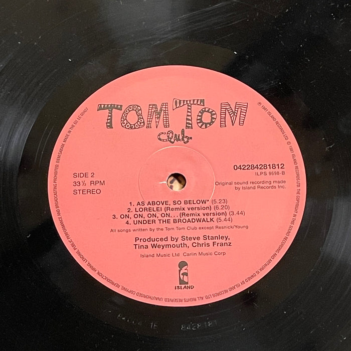 Tom Tom Club ‎- Tom Tom Club (Vinyl LP)