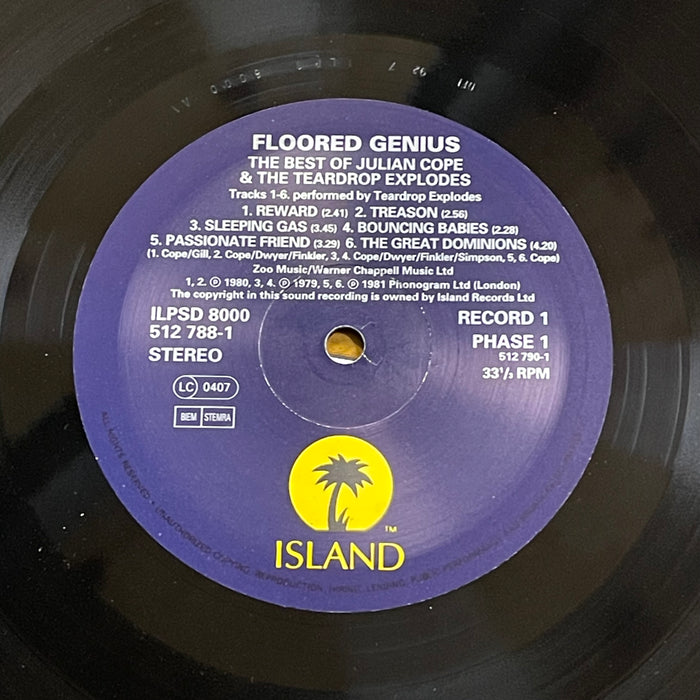 Julian Cope / The Teardrop Explodes - Floored Genius - The Best Of Julian Cope And The Teardrop Explodes 1979-91 (Vinyl 2LP)[Gatefold]