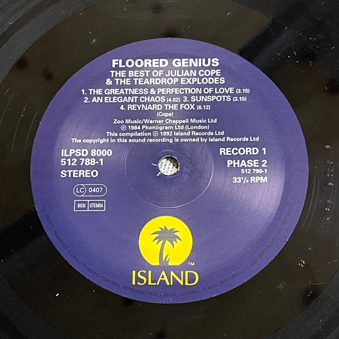 Julian Cope / The Teardrop Explodes - Floored Genius - The Best Of Julian Cope And The Teardrop Explodes 1979-91 (Vinyl 2LP)[Gatefold]