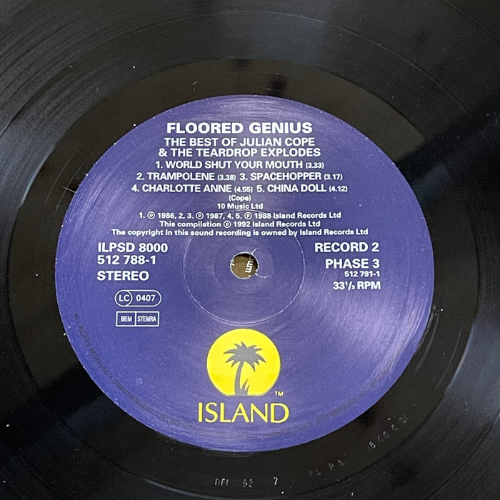 Julian Cope / The Teardrop Explodes - Floored Genius - The Best Of Julian Cope And The Teardrop Explodes 1979-91 (Vinyl 2LP)[Gatefold]