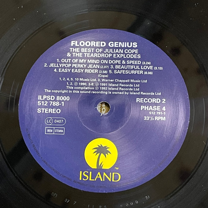 Julian Cope / The Teardrop Explodes - Floored Genius - The Best Of Julian Cope And The Teardrop Explodes 1979-91 (Vinyl 2LP)[Gatefold]