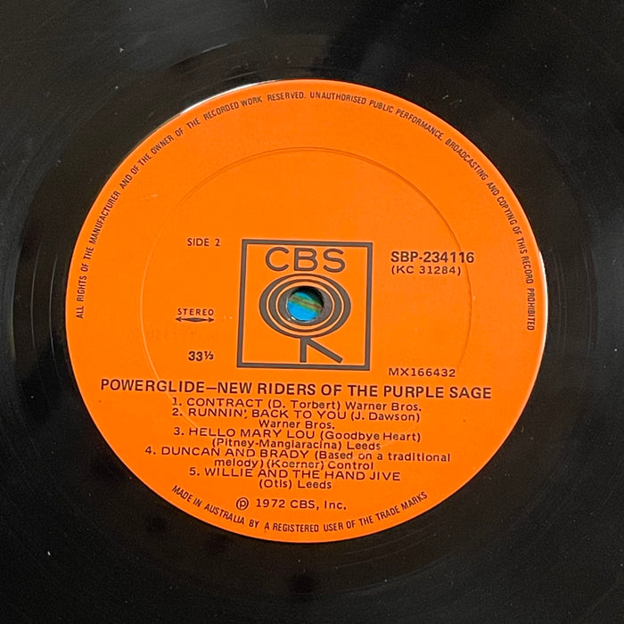 New Riders Of The Purple Sage - Powerglide (Vinyl LP)