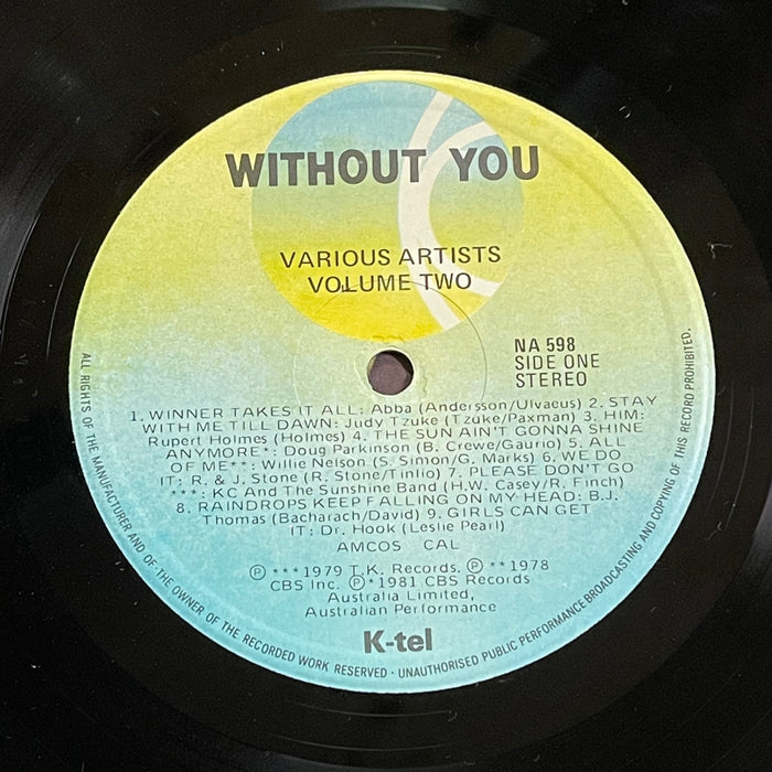 Various - Without You Vol. II (Vinyl LP)