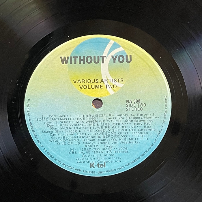 Various - Without You Vol. II (Vinyl LP)