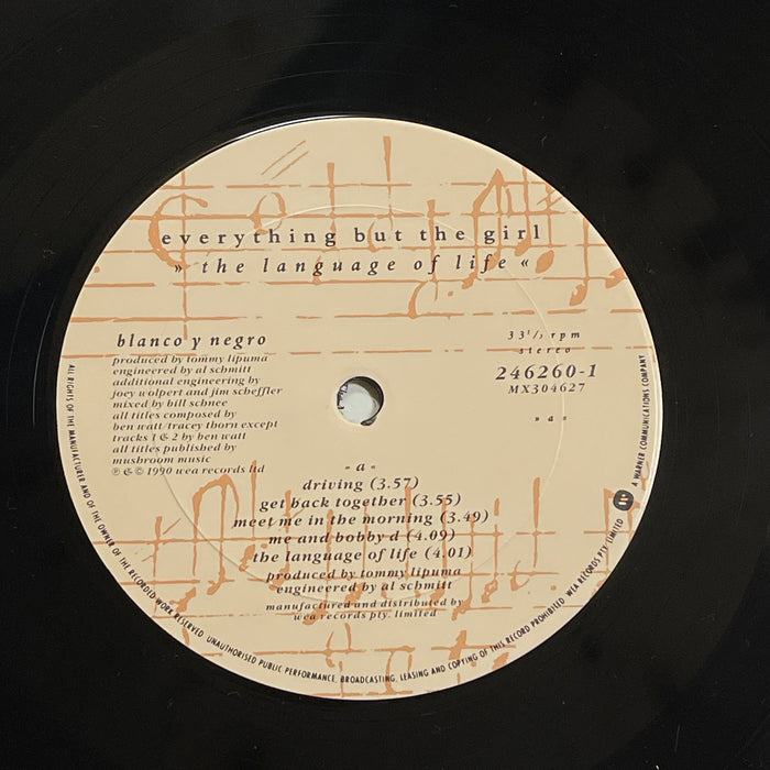 Everything But The Girl - The Language Of Life (Vinyl LP)