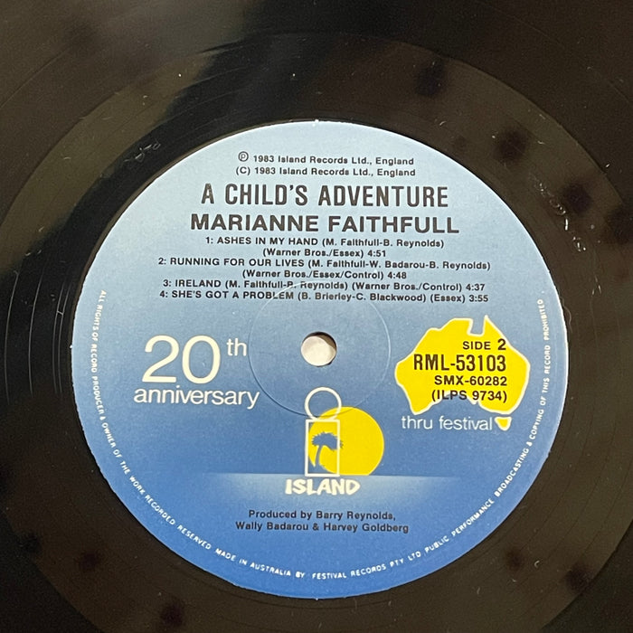 Marianne Faithfull ‎- A Childs Adventure (Vinyl LP)