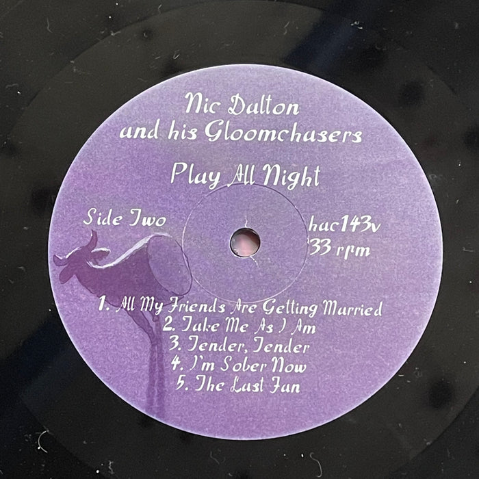 Nic Dalton And His Gloomchasers - Play All Night (Vinyl LP)