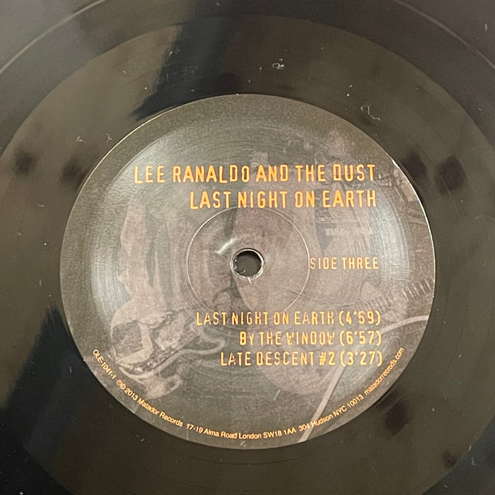 Lee Ranaldo And The Dust - Last Night On Earth (Vinyl 2LP)[Gatefold]