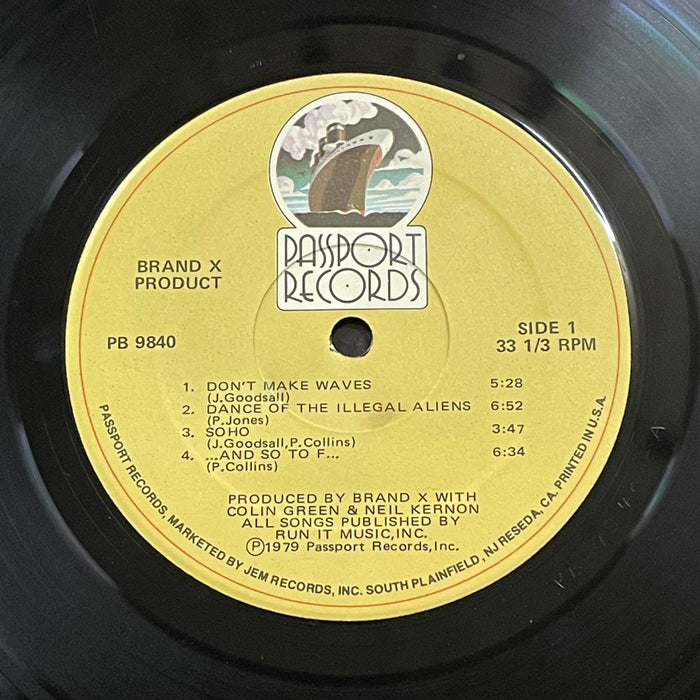 Brand X - Product (Vinyl LP)
