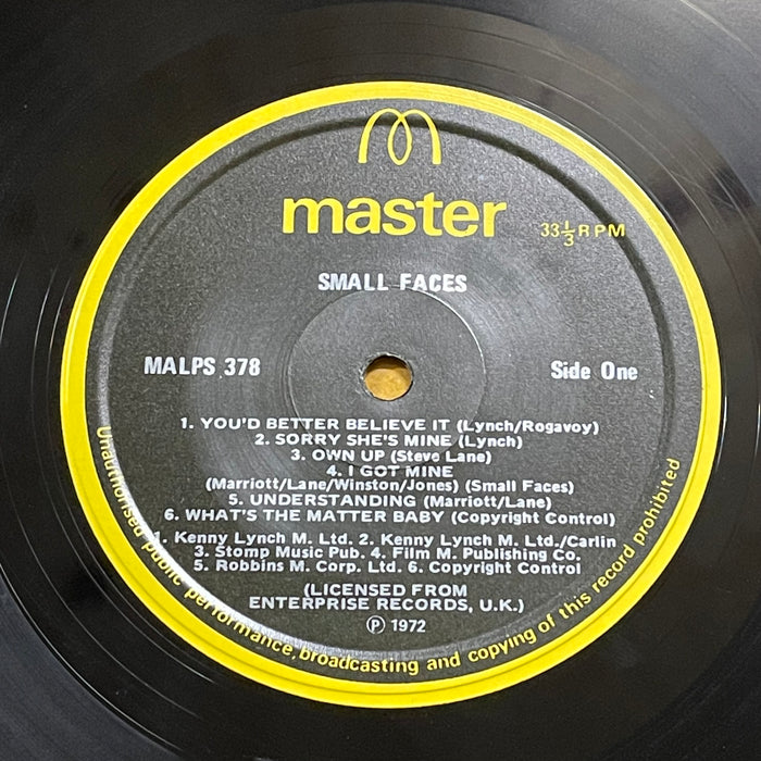 Small Faces - Early Faces-A Selection Of Original Hits By The Small Faces (Vinyl LP)