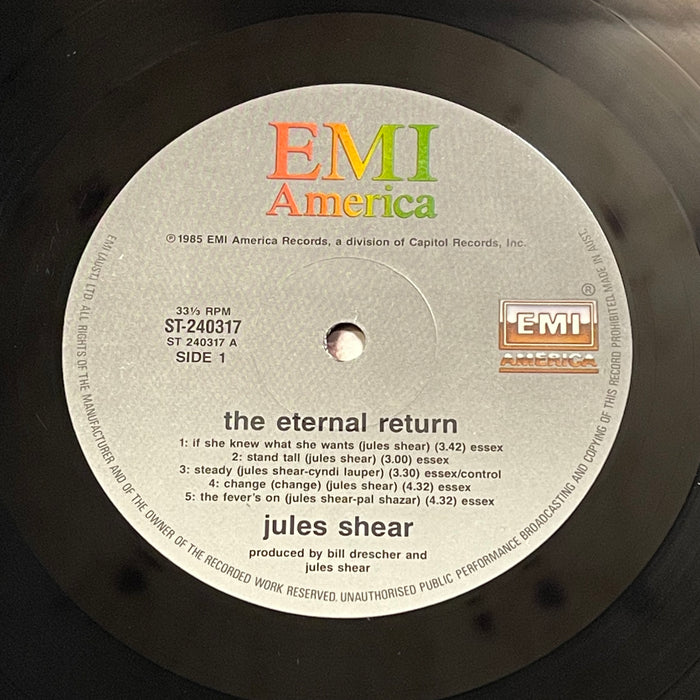 Jules Shear - The Eternal Return (Vinyl LP)