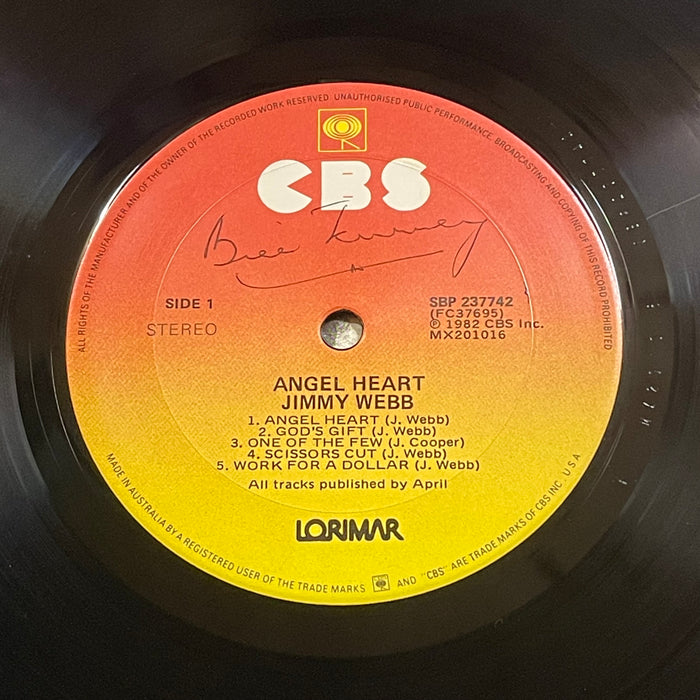 Jimmy Webb - Angel Heart (Vinyl LP)
