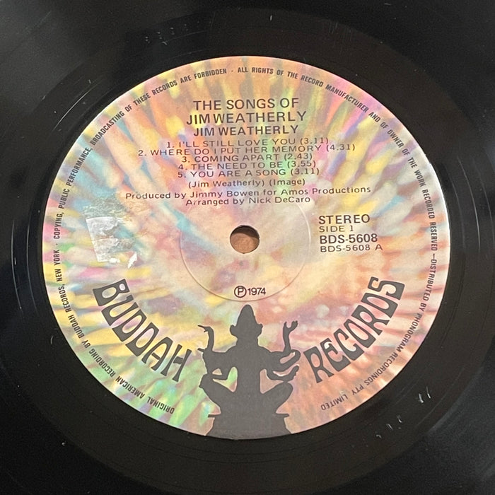 Jim Weatherly - The Songs Of Jim Weatherly (Vinyl LP)