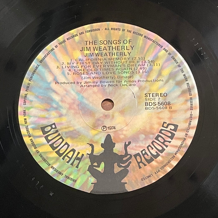 Jim Weatherly - The Songs Of Jim Weatherly (Vinyl LP)