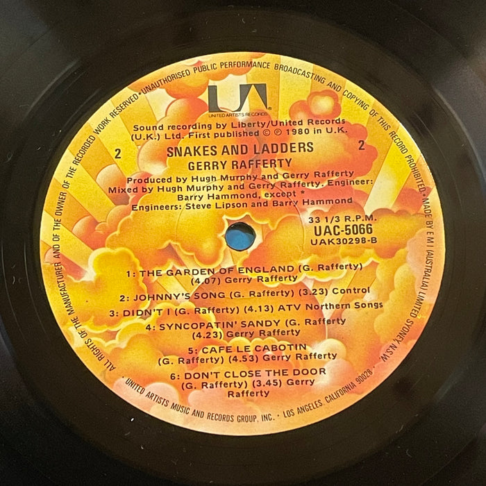 Gerry Rafferty - Snakes And Ladders (Vinyl LP)