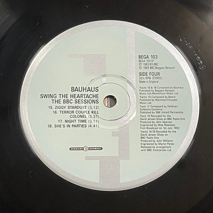 Bauhaus - Swing The Heartache - The BBC Sessions (Vinyl 2LP)[Gatefold]