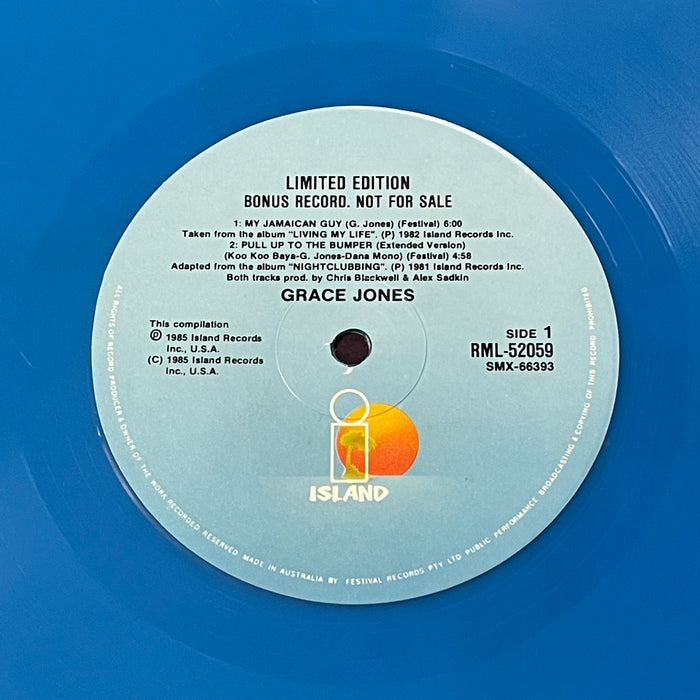 Grace Jones ‎- Island Life (Vinyl LP + 12" Single)[Gatefold]