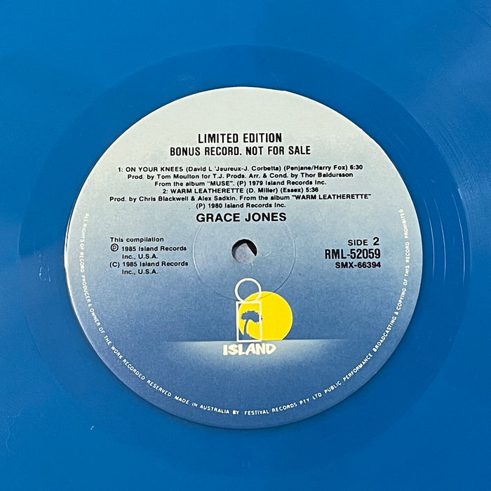 Grace Jones ‎- Island Life (Vinyl LP + 12" Single)[Gatefold]