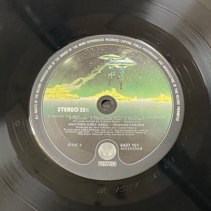 Graham Parker ‎- Another Grey Area (Vinyl LP)