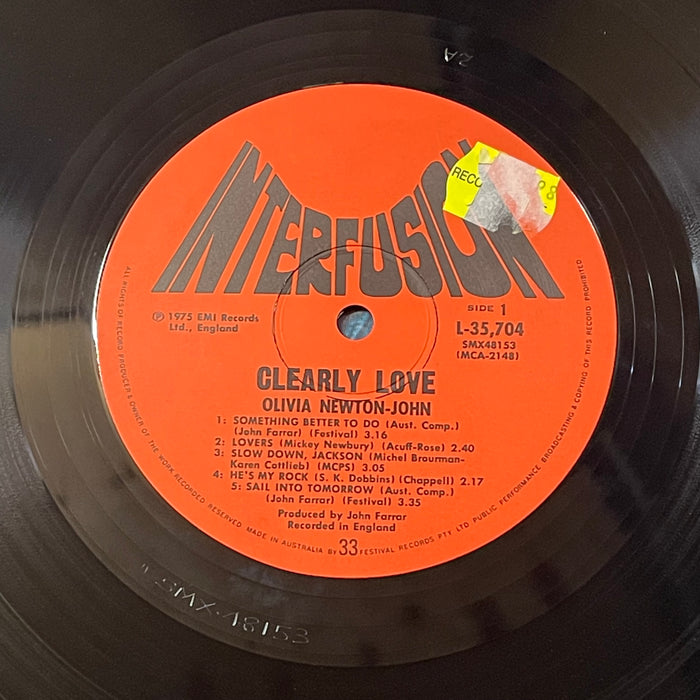 Olivia Newton-John - Clearly Love (Vinyl LP)[Gatefold]