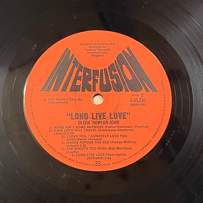 Olivia Newton-John - Long Live Love (Vinyl LP)