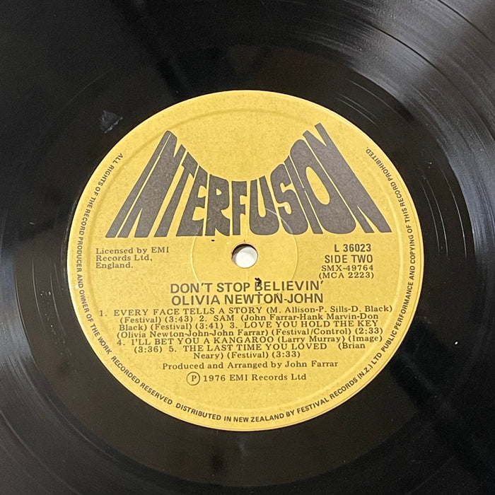 Olivia Newton-John ‎- Don't Stop Believin' (Vinyl LP)