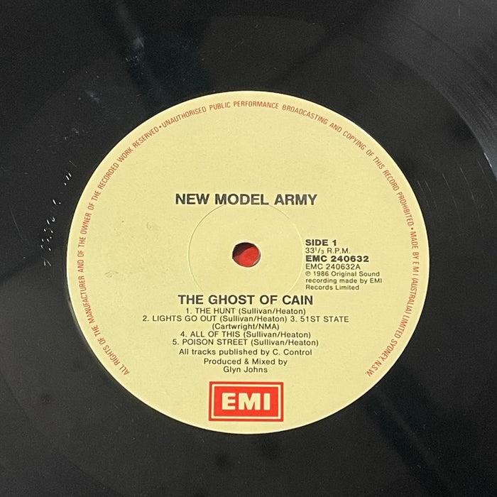 New Model Army ‎- The Ghost Of Cain (Vinyl LP)