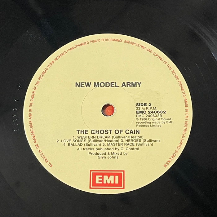 New Model Army ‎- The Ghost Of Cain (Vinyl LP)