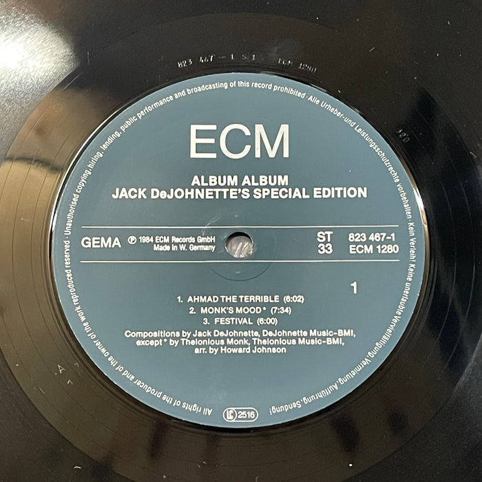 Jack DeJohnette's Special Edition - Album Album (Vinyl LP)[Gatefold]