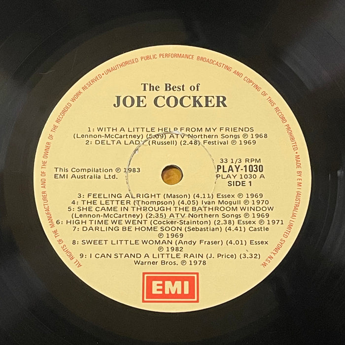 Joe Cocker ‎- The Best Of Joe Cocker (Vinyl LP)