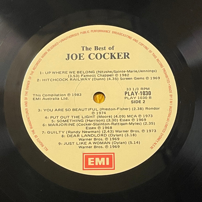 Joe Cocker ‎- The Best Of Joe Cocker (Vinyl LP)