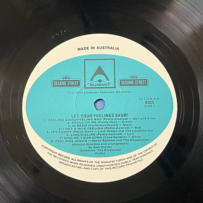 Sesame Street - Let Your Feelings Show! (Vinyl LP)